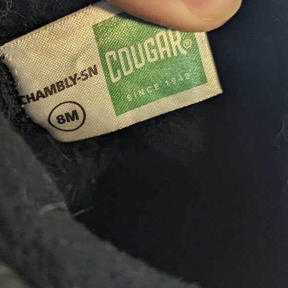 Cougar Canada Waterproof Insulated Boots Lace Up Chamonix Fleece Lined - Picture 6 of 10